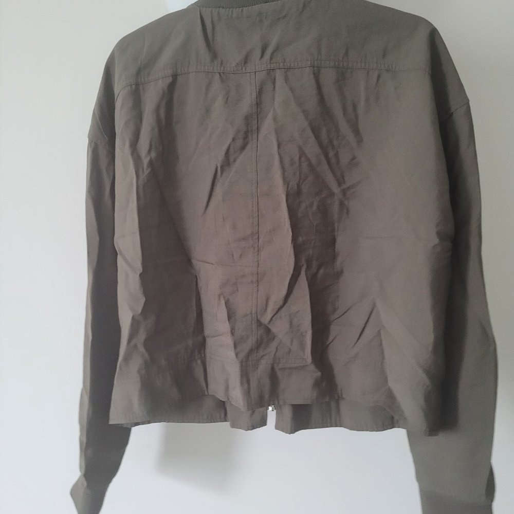 Cropped Dynamite Bomber Jacket - Picture 3 of 3